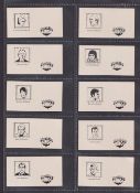 Trade cards, Brooke Bond, Place the Face Bingo, no PG Tips (single face) (set, 15 cards) (vg)