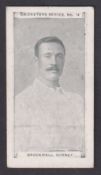 Cigarette card, Glass & Co, Cricketers Series, type card, no 14, Brockwell, Surrey (gd) (1)