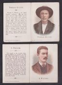 Cigarette cards, USA, Buchner, Defenders & Offenders (Folders), 'P' size, 2 folders, Thomas Brooks &