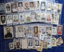 Cigarette & Trade cards, Football, 168 cards, majority featuring Burnley players, but a few other