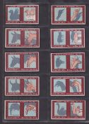 Trade cards, Cadbury's Hand Shadows (set 24 cards, in singles) (fair/gd)