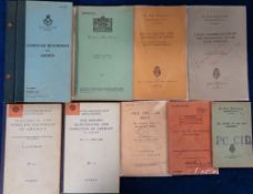 Ephemera WW2 etc., to include RAF 1942 'Manual of Cookery and Dietary', 1935 'Electrical and