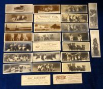 Trade cards, Allen & Hanbury's, Rotary Photos (Bookmarks), 26 cards inc. Dogs, Cats, views etc (gd/