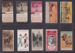 Cigarette cards, 25 unusual / scarcer type cards, including Cotton Golf Strokes (3, from different