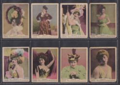 Cigarette cards, South America, Malagrida, Actresses, 'M' size, numbered between 3007-3574,