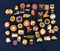 Speedway badges, a mixed selection of 40+ badges, British and Foreign, inc. Western Springs New