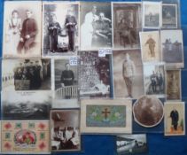 Postcards/Photographs, Armed Services, a mixed collection of approx. 33 cards and photographs of