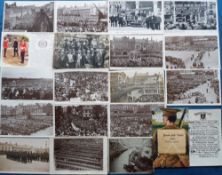 Postcards, Northants, Military, Royalty, Masonic to include Cheshire Royal Engineers, Northants