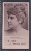 Cigarette card, Taddy, Actresses, Collotype, type card, Miss Lucille Hill (gd) (1)