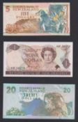 Bank Notes, a collection of 48 assorted notes from around the world to include China, New Zealand,