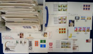 Stamps, GB collection of Jersey, Guernsey and IOM first day covers mainly unadressed. 250+