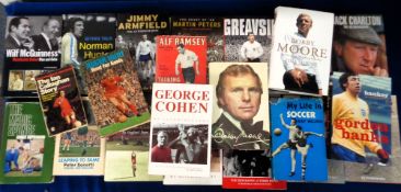 Football autographs, World Cup 1966, England, World Cup Winners, a set of signed books covering