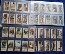 Cigarette cards, Ogden's 5 sets Swimming Diving & Lifesaving, Air Raid Precautions, British Birds (