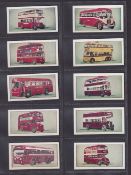 Trade cards, 6 sets, Beano This Age of Speed Buses & Trams, Como Speed 1st & 2nd series, GP Tea