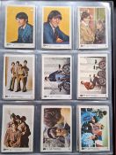 Trade cards, A&BC Gum 3 sets, Monkees Coloured, Flags of the World (2, XL size and M size) (gd)