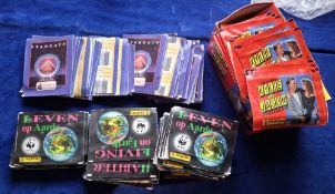 Trade stickers, large selection of stickers in original unopened packets from 3 series, Panini Kylie