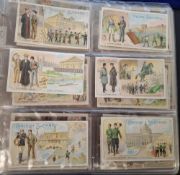 Overseas Trade issues over 100 cards, some in sets of 6, most in part sets including issues by