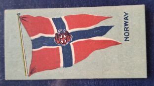 Trade card, National Flag series type card Norway (gd)
