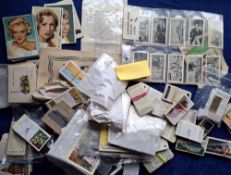Cigarette & Trade cards, mixture of several hundred cards in shoebox, various issues including