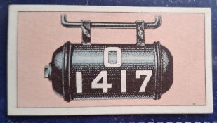 Cigarette cards, Golds Ltd, Motorcycle series numbered grey back, no.17 Pickering Petrol Tank (