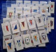 Cigarette cards, Nanyang Brothers Flag Series (set 60 cards) (gen gd)