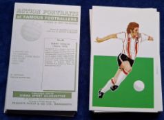 Trade cards, Football, Prescott Pickup Action Portraits of Famous Footballers (set 60 cards,