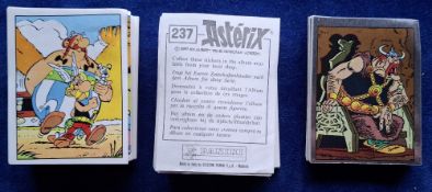 Trade stickers, Asterix part set approx. 230 stickers, believed all different (with original backs