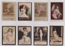 Cigarette cards, North Africa, Actresses, a collection of 40 type cards, all 'M' size, various