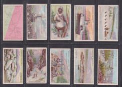 Cigarette cards, Taddy Klondyke Series (set 10 cards) (gd)