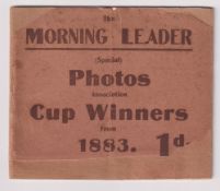 Trade issue, The Morning Leader, special issue small booklet 'Photos Association Cup Winners from