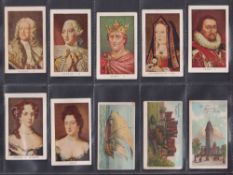 Cigarette & Trade cards, 23 cards, some scarcer issues noted Allens Australia Kings & Queens (7),
