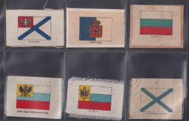 Tobacco silks, Godfrey Phillips BDV, 6 sets and 2 near sets, sets are Orders of Chivalry 401-424 GP,