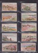 Cigarette cards, Wills Seaside Resorts (set 50 cards), (6 cards slight back damage 1 card with