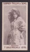 Cigarette card, Phillips, Beauties 'HUMPS' (Phillips Front), type card, ref. H222, picture no 6 (
