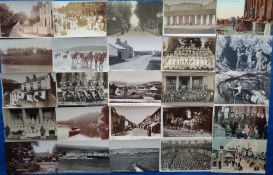 Postcards, a UK topographical and subject mix of approx. 63 cards with RPs of The Forge Meopham,