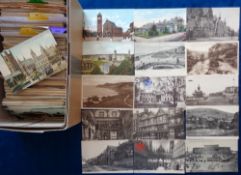 Postcards, a collection of approx. 520 Tuck published cards, with printed UK view cards (158),