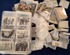 Cigarette & Trade cards, large mixture in box (approx. 1500 cards) wide range of issues including