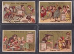 Trade cards, Liebig, 2 near sets, both French language S79 Children in Spanish Costume 5/6 (some