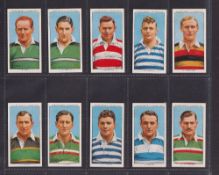 Cigarette cards, 20 sets Ogden's (3, Shots from the Films, Famous Rugby Players, Cricket 1926), L&