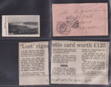 Cigarette card, J.T. Illingworth, Views From The English Lakes, type card, 'Windermere, Looking