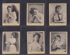 Trade cards, Spain, F. Serarols, Actresses, 'L' size, 57 different cards (gd)