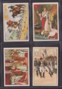 Cigarette cards, India, Grimault & Co, Calcutta, Scenes From the Life of Napoleon, 'M' size, paper