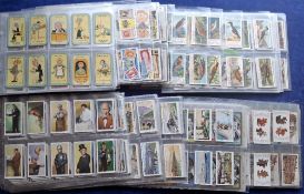 Cigarette cards, 18 sets, Mitchell Scotland's Story, Carreras (6, Film Favourites, Happy Family,