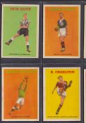 Trade cards, Football, 2 part sets & 1 set. A&BC Gum Footballers 1959 red back quiz 48/49 (missing