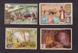 Trade cards, Liebig, a collection of six Italian edition sets, Neapolitan Festivals ref. S626,