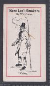 Cigarette card, R.J. Lea, More Lea's Smokers (Red Border), type card 'Cabby' (slight mark to face,