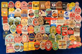 Beer labels, UK collection of approx. 80 labels, various breweries inc., Howcroft's (Bolton),