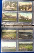 Postcards, Berkshire, a collection in modern album of approx. 108 cards and ephemera of Newbury