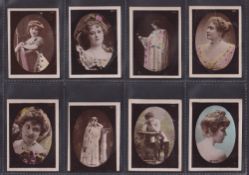 Cigarette cards, North Africa, Alban (Algeria), Collection Alban, Tirage E, Actresses & Middle