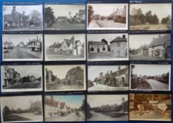 Postcards, Pubs, a selection of approx. 35 cards of UK pubs, mostly Simonds of Reading. Cards corner